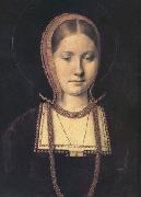 Michiel Sittow Katherine of Aragon (nn03) oil painting on canvas